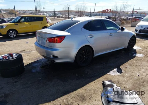 2009 Lexus Is 250 z USA, uszkodzony, nr VIN JTHBK262095092345